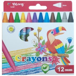 Маслени пастели YALONG, 12 цвята 900424