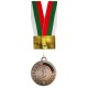 Медал MAXIMA, 5 см, С трикольорна лента, За трето място OOO17103