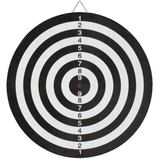 Дартс MAXIMA, 17.72 инча (45 см), С 6 стрели и метална мрежа, Двустранен 200942