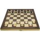 Дървен шах и табла MAXIMA 29 см, Фигури 3,1 - 7 см