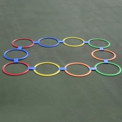 Колективна игра Дама / Туистър с 10 плоски ринга и 10 конекторa 200968 Колективна игра Дама / Туистър с 10 плоски ринга и 10 конекторa 200968