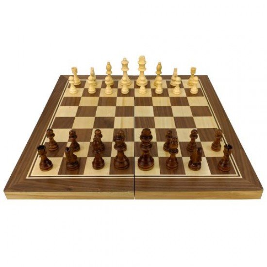 Шах, дама и табла 3в1 MAXIMA 49,5х49 см