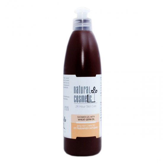 Душ-гел с масло от пшеничен зародиш Relax 24 Natural Cosmetic, 300 мл