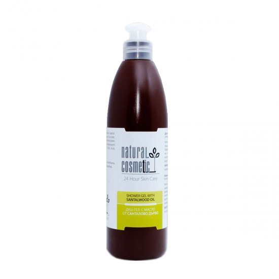 Душ-гел с масло от сандалово дърво Relax 24 Natural Cosmetic, 300 мл