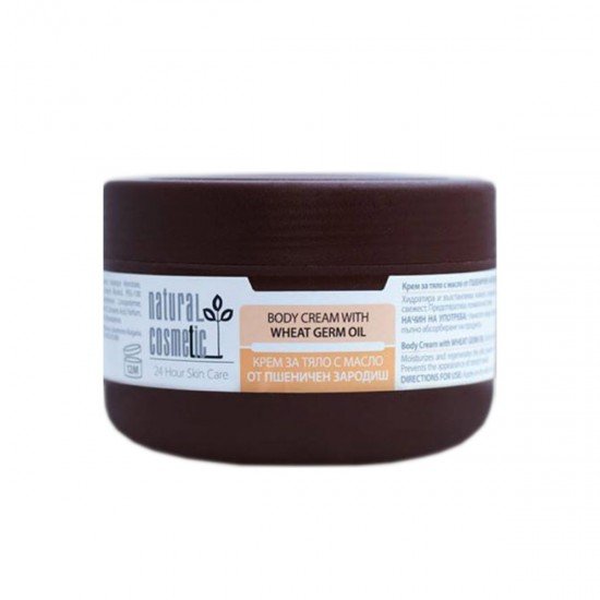Крем за тяло с масло от пшеничен зародиш Relax 24 Natural Cosmetic, 300 мл Крем за тяло с масло от пшеничен зародиш Relax 24 Natural Cosmetic, 300 мл