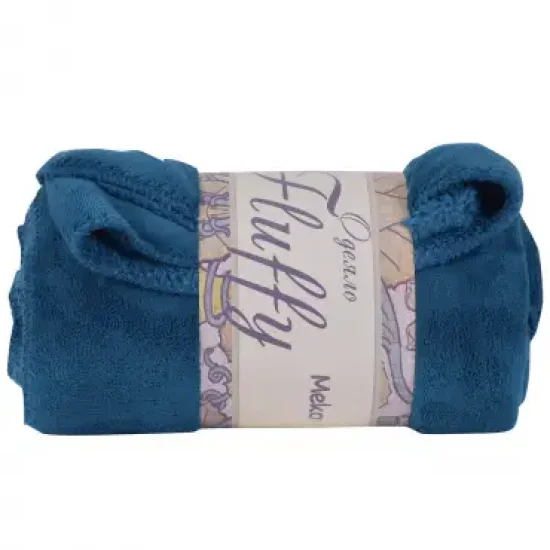 ОДЕЯЛО ШЕРПА ФЛЪФИ 450 ГР./М2, 140/200, ПЕТРОЛ, 7707С 3071500001