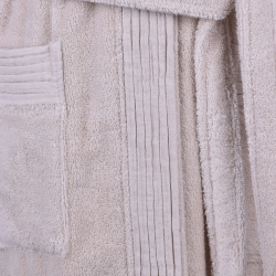 ХАЛАТ ЗА БАНЯ ПЮЪР XXL - ЕКРЮ 12-1403 ТРХ, 3130200003