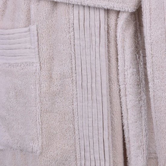 ХАЛАТ ЗА БАНЯ ПЮЪР XXL - ЕКРЮ 12-1403 ТРХ, 3130200003