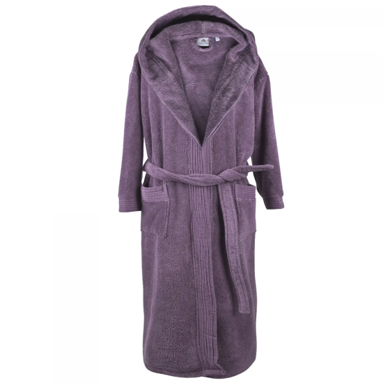Халат за баня Пюър S - Лилав