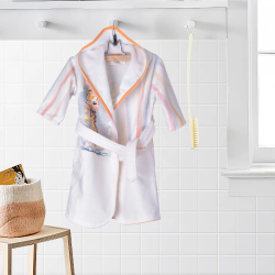 ДЕТСКИ ХАЛАТ ЗА БАНЯ DF ПЕЧАТ S - ЖИРАФЧЕ 4060200220