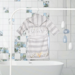 ДЕТСКИ ХАЛАТ ЗА БАНЯ DF ПЕЧАТ S - ДИНО 4060200235