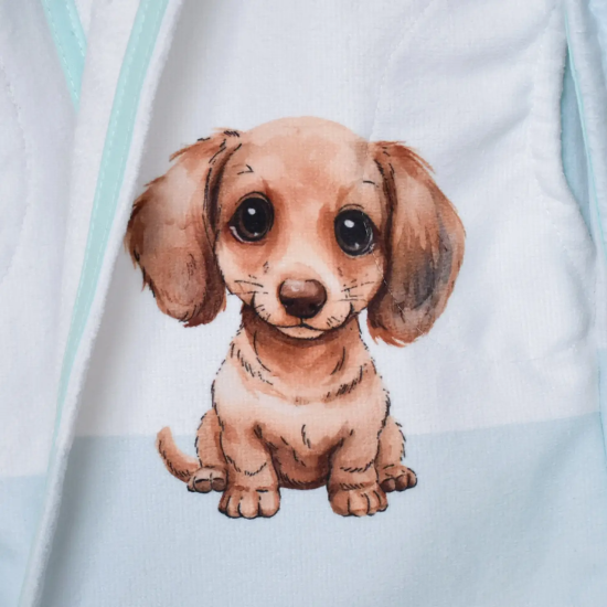 ДЕТСКИ ХАЛАТ ЗА БАНЯ DF ПЕЧАТ S - КУЧЕ 4060200237 ДЕТСКИ ХАЛАТ ЗА БАНЯ DF ПЕЧАТ S - КУЧЕ 4060200237