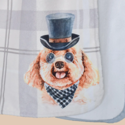 ДЕТСКИ ХАЛАТ ЗА БАНЯ DF ПЕЧАТ XL - КУЧЕ 4060200242