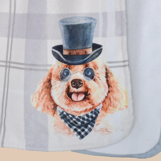 ДЕТСКИ ХАЛАТ ЗА БАНЯ DF ПЕЧАТ XL - КУЧЕ 4060200242