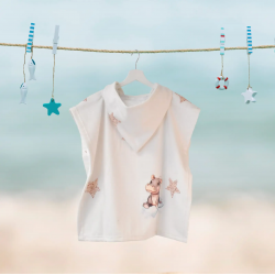 ДЕТСКО ПОНЧО DF L - ХИПОПОТАМЧЕ 4060700055