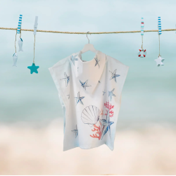 ДЕТСКО ПОНЧО DF L - ДЕЛФИНЧЕ 4060700058