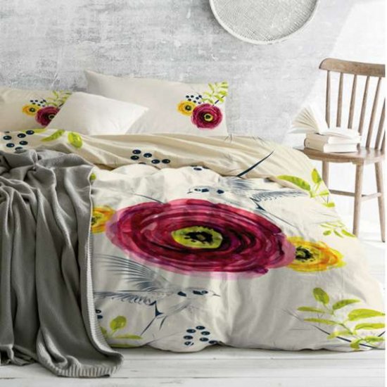 Спалня голяма Ранфорс - Азиатско цвете 
