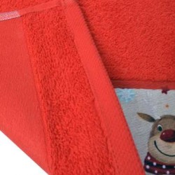 Хавлиена кърпа с бордюр 30/50 - Еленчета