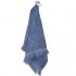 Хавлиена кърпа с ресни 70/140 - Син