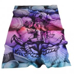 Плажна хавлиена кърпа DF печат - Котва