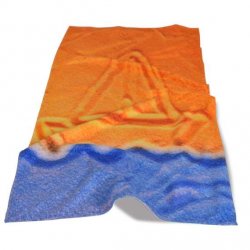 Плажна хавлиена кърпа DF - Пясъчна лодка