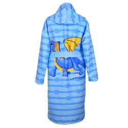 Детски халат за баня DF печат XL –  Дракон