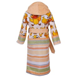Детски халат за баня DF печат S – Ква-Ква Детски халат за баня DF печат S – Ква-Ква