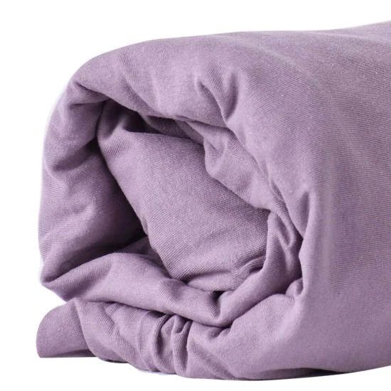 Долен чаршаф ранфорс с трико 90/200 - Лилав Долен чаршаф ранфорс с трико 90/200 - Лилав