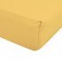 Долен чаршаф ранфорс с трико 90/200 - Жълт
