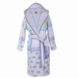 Детски халат за баня DF печат L - Динос