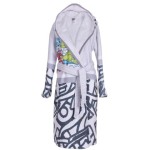 Детски халат за баня DF печат XL - Скейтър