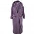 Халат за баня Пюър S - Лилав