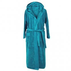Халат за баня Пюър XXL - Петрол