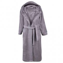 Халат за баня Пюър XXL - Сив