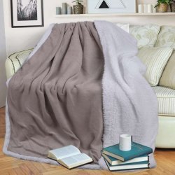 Одеяло Полиестер DoubleFace 140/200 - Бежов