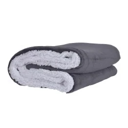 Одеяло Полиестер DoubleFace 140/200 - Сив
