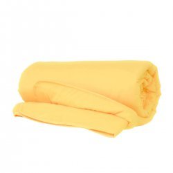 Олекотена завивка Микрофибър дв. вата 200/210 - Жълт