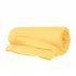 Олекотена завивка Микрофибър дв. вата 200/210 - Жълт