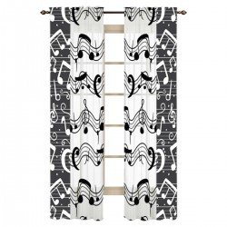 Перде 3D принт 140/245 - Музика Дясно