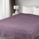 Покривало за легло с ефект варен памук 220/240 - Лилав