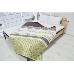 Олекотена завивка ранфорс/шерпа 200 гр. вата 150/210 - Бамбук