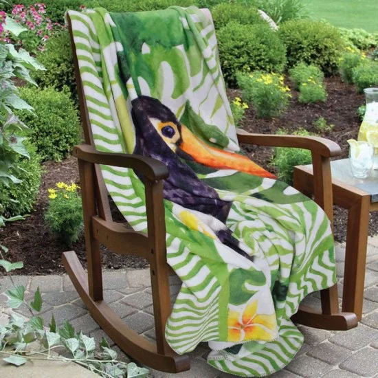 Одеяло Фланел печат 120/150 - Тропик