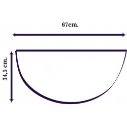 Килим за баня DF печат 3D - Смути
