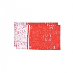Комплект подложки Тринити печат 28/50 - Коледни Букви 4бр.