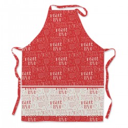 Престилка Поликанава печат 65/90 - Коледни Букви Престилка Поликанава печат 65/90 - Коледни Букви