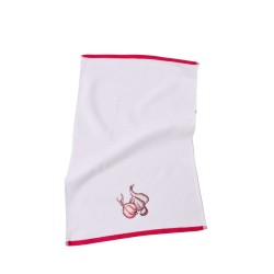 Кухненска хавлиена кърпа Бродерия 40/60 - Розов Лук