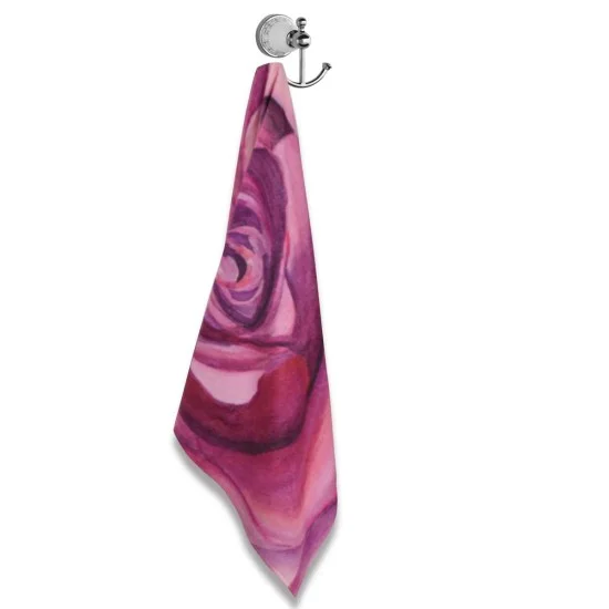 Хавлиена кърпа DF печат 70/140 - Роза