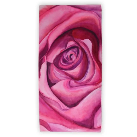 Хавлиена кърпа DF печат 70/140 - Роза
