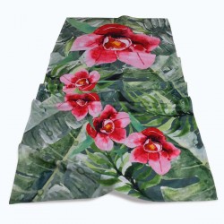 Хавлиена кърпа DF печат 70/140 - Цветя