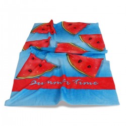 Хавлиена кърпа DF печат 100/170 - Парчета Диня